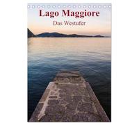 Lago Maggiore - Das Westufer (Tischkalender 2026 DIN A5 hoch), CALVENDO Monatskalender: Die schönsten Landschaften um den Lago Maggiore, gesehen vom Westufer