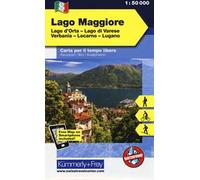Lago Maggiore, lago d'Orta, lago di Varese, Verbania, Locarno, Lugano 1:50.000. Carta escursionistica