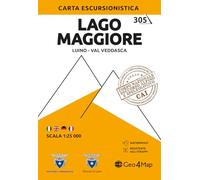 Luino-Val Veddasca. Carta escursionistica 1:25.000: Luino-Val Veddasca / Waterproof / Resistente: 305