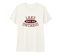 Lago Ontario dal 1641! Non Lake America Maglietta Premium