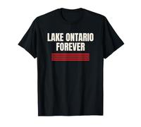 Lago Ontario Forever Canada Retro Maglietta