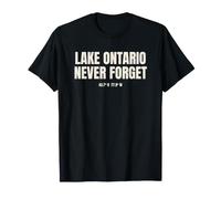 Lago Ontario Non Dimenticare mai Il Canada Maglietta