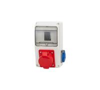 LAGO Quadro elettrico 6M prese 16A 5p, 230V/6 moduli F3.0275