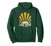 Lago Tahoe California - Lago Tahoe CA Sunray Felpa con Cappuccio