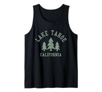 Lago Tahoe California Nature Lover souvenir vintage Canotta