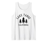 Lago Tahoe California Nature Lover souvenir vintage Canotta