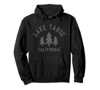 Lago Tahoe California Nature Lover souvenir vintage Felpa con Cappuccio