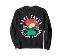 Lago Tahoe California Nevada Natura amante souvenir vintage Felpa