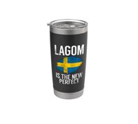 Lagom è la nuova Svezia perfetta Bicchiere termico in acciaio inox doppia parete