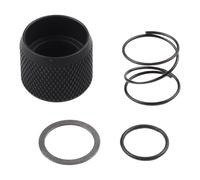 Lagomloot 4 Pezzi per Kit di Riparazione mandrino Supporto Driver Impatto Compatibile con dewalt DCF885 DCF885C2 DCF835M2 DCF836 Molla Manica in Metallo per Parti di Ricambio Anello