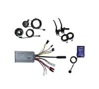 Lagomloot Controller per bici elettrica 36 V/48 V 250 W, display LCD GD06 con leve acceleratore e freno, set di conversione impermeabile per bici elettrica