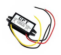 Lagomloot Convertitore DC DC step-down, alimentatore da 12 V a 5 V 3 A 15 W con efficienza del 96%, regolatore sigillato epossidico impermeabile per auto marine e camper