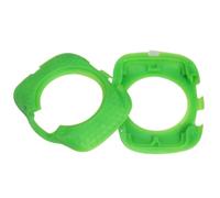 Lagomloot Copripedali per bicicletta, compatibili con Wahoo per SpeedPlay per tacchetti pneumatici Aero, coppia di protezioni in plastica verde