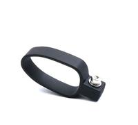 Lagomloot Cycle Racing - Supporto per targa, in plastica, per Dogma F10/F12, 58 mm, colore: nero