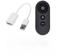 Lagomloot Interruttore di controllo remoto USB RF, modulo dimmer da 5 V DC per velocità della ventola a striscia LED, controller wireless con portata di 30 m