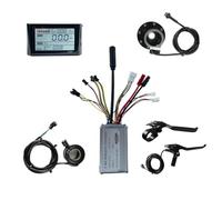 Lagomloot Kit controller per bici elettrica, 36 V/48 V, 250 W, con display LCD S900, per conversione bici elettrica con leve acceleratore e freno
