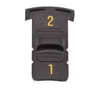 Lagomloot N397466 Drill Shifter Button, interruttore di controllo della velocità di ricambio per Dewalt DCD791B DCD796D2 DCD797D2 DCE151 Series, parte di selezione ingranaggi in plastica