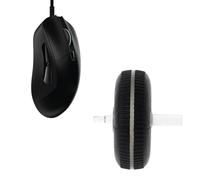 Lagomloot Rotella di scorrimento di ricambio per Logitech G403 G603 G703, parte da gioco in robusta plastica ABS, scorrimento liscio e preciso, nero