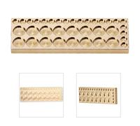 Lagomloot Scatola portaoggetti in rame, con 36 scomparti per piccoli accessori, organizer compatto per riparazione orologi, 70 x 19,5 x 5 mm