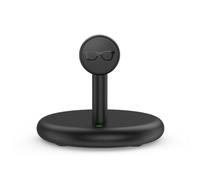 Lagomloot Stazione di ricarica magnetica USB C, supporto di ricarica rapida per Ray-Ban per Meta per occhiali SMART per Wayfarer Headliner Skylar HSTN, supporto da tavolo in ABS nero