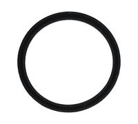 Lagomloot Supporto in neoprene per anello per tubo di vetro da 10,2 cm, guarnizione di ricambio per riscaldatore a piramide per esterni a 4 lati, base di fissaggio in gomma nera