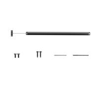 Lagomloot Tenditore automatico per porta camper con molla regolabile, chiudiporta in alluminio per la maggior parte delle maniglie dei camper, finitura nera mantiene gli animali domestici dentro e