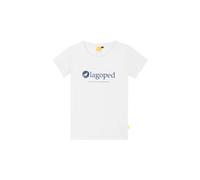 Lagoped teerec flag white t shirt per donne