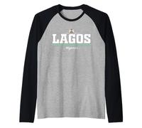 Lagos Nigeria Maglia con Maniche Raglan