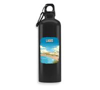 Lagos Portugal Coast Travel Destination Borraccia per bevande, bottiglia da viaggio, bottiglia per sport all'aria aperta