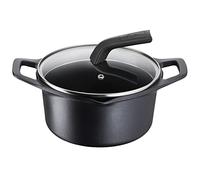 LAGOSTINA AROMA CASSERUOLA CON COPERCHIO IN ALLUMINIO PRESSOFUSO CM 20 24