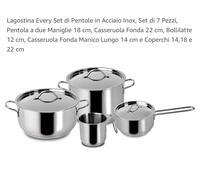 Lagostina Batteria Every 7pz