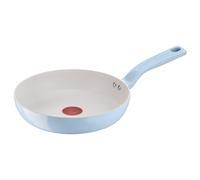 Lagostina Brezza, Padella Antiaderente Ø 24 cm, Rivestimento Mineralia, Indicatore di Calore Thermo-Signal, Manico Rivettato, Compatibile con Induzione