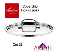 LAGOSTINA COPERCHIO INOX LUCIDO MOD. SFIZIOSA VARIANTI