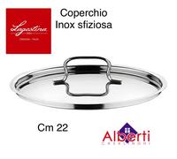 LAGOSTINA COPERCHIO INOX LUCIDO MOD. SFIZIOSA VARIANTI