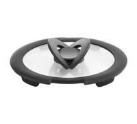 Lagostina Coperchio pentola Vetro manico salvaspazio (16cm) INGENIO Trasparente