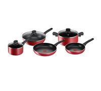 Lagostina Cucina Mediterranea Set di Padelle Antiaderenti in Alluminio,8 Pezzi,