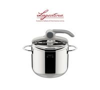 LAGOSTINA DELIZIOSA PENTOLA A PRESSIONE IN ACCIAIO INOX 7 LT LAGOEASY'UP