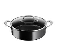 Lagostina Desideria, Casseruola Semifonda Antiaderente 26 cm con Rivestimento in Ceramica per Riscaldamento Rapido e Cottura Uniforme, Adatto a Tutti i Piani Cottura