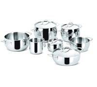 Lagostina Euforia - Batteria Acciaio Pz 11 Lagostina