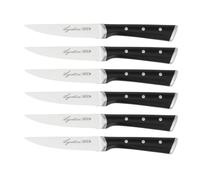 Lagostina Iceforce, Set Coltelli da Bistecca 11 cm, 6 Pezzi | In Acciaio Inox, Confezione da 6 Coltelli, Lame Raffreddate con Tecnologia Ice Force, Resistenti Alla Corrosione