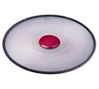 Lagostina Ingenio Induction Coperchio Salvafreschezza, Nero/Trasparente/Rosso, Per Casseruole della Linea Ingenio di Diametro 16 e 20 cm