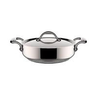 LAGOSTINA Accademia Casseruola Bassa 2 Maniglie con Coperchio 28cm Acciaio Inox
