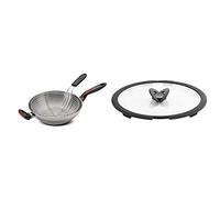 Lagostina Linea Rossa Wok Acciaio, Alluminio, Argento, 28 cm & Ingenio Induction