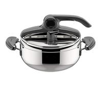 Lagostina Pentola A Pressione Mia Easyup Acciaio Inox, Acciaio, 3,5 Litri - 302203