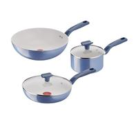 Lagostina Nettuno, Set 5 Pezzi, Rivestimento Antiaderente, Compatibile Con Induzione, 010288600005