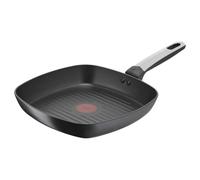 Lagostina Optima, Bistecchiera Antiaderente e Resistente 26x26 cm | con Rivestimento Antiaderente a 5 Strati e Manico Ergonomico, per Tutte le Fonti di Calore, Inclusa Induzione