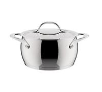 Lagostina casseruola alta due manici Orchestra in acciaio inox induzione 18 cm Made in Italy