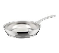 Lagostina Orchestra Padella Con Manico Lungo In Acciaio Inox 18/10 Ø 20 cm, Fondo Lagotherm 3 Strati, Effetto Specchio Esterno e Interno Satinato, per Tutte le Fonti di Calore