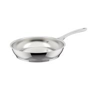 Lagostina Orchestra Padella Con Manico Lungo In Acciaio Inox 18/10 Ø 28 cm, Fondo Lagotherm 3 Strati, Effetto Specchio Esterno e Interno Satinato, per Tutte le Fonti di Calore