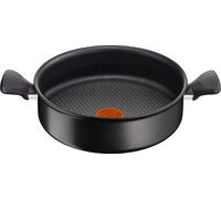 Lagostina Rigenera Green Casseruola Bassa Antiaderente in Alluminio 100% Riciclato Ø 24 cm, Pentola Induzione Gas e Forno, Rivestimento Antigraffio, Manico Ergonomico